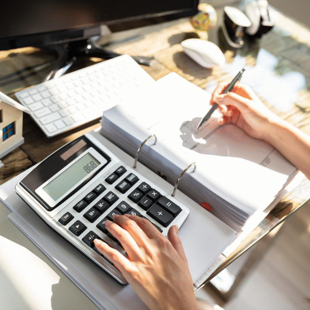 calculating and writing